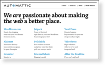 Automattic, Inc - Site Screenshot
